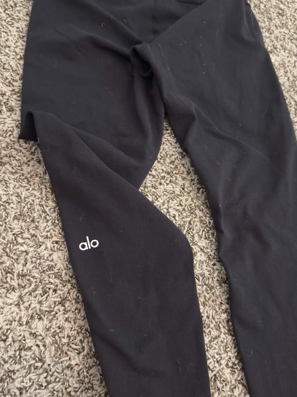 ALO Yoga Black womens Performance Leggings